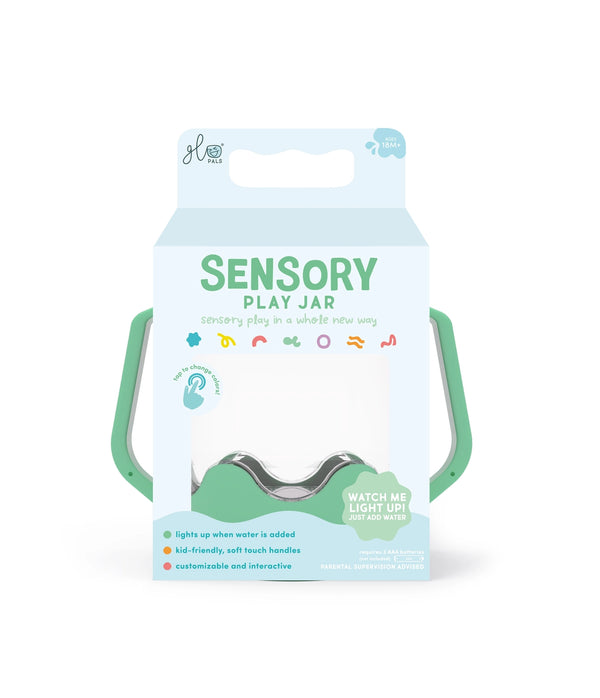 Glo Pals Sensory Play Jar | Teal
