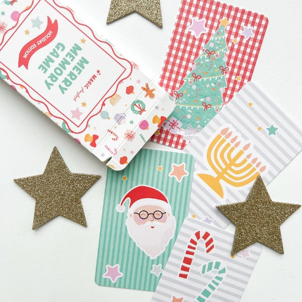 Merry Memory Card Game - Holiday Matching Game