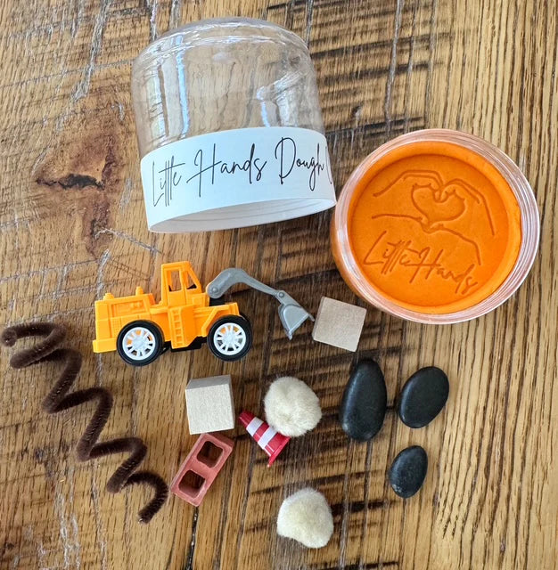 Construction Dough To-Go Jar