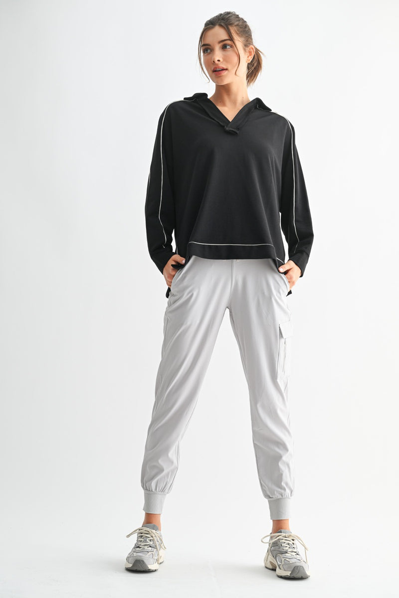 Cora Collared Pullover