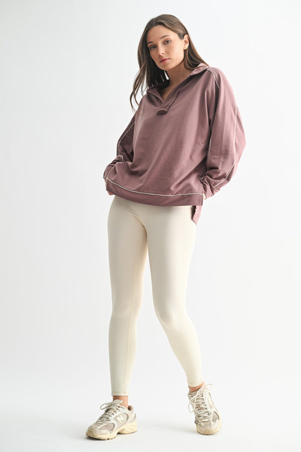 Cora Collared Pullover