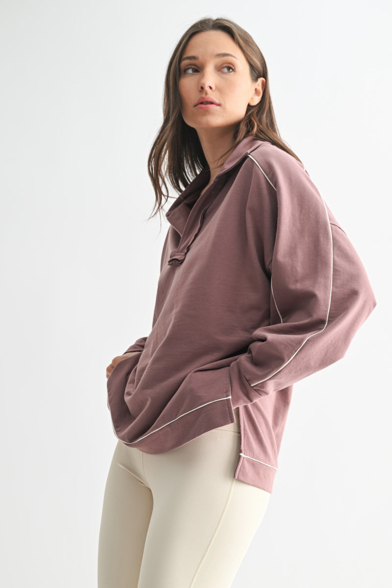 Cora Collared Pullover