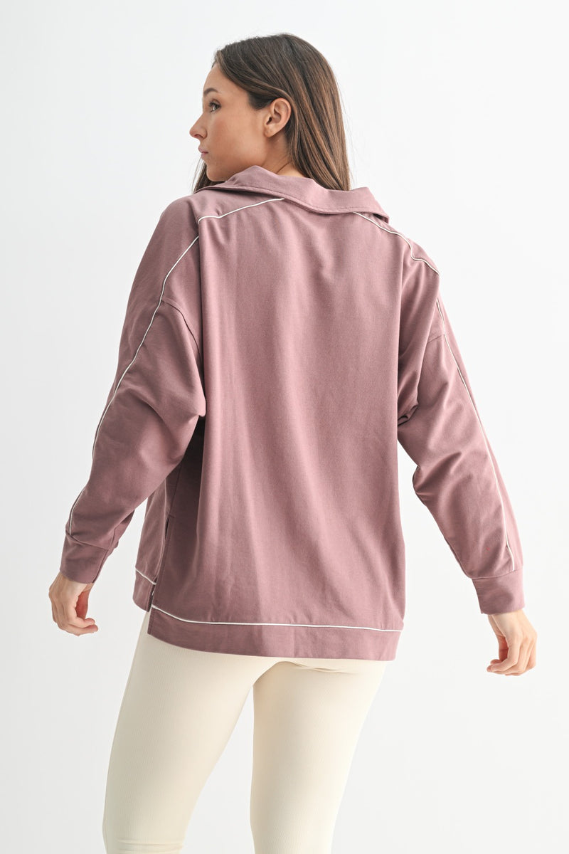 Cora Collared Pullover