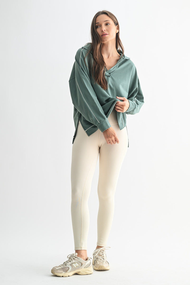 Cora Collared Pullover