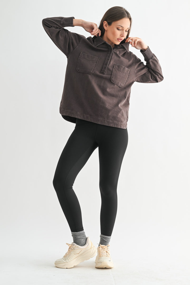 Sierra Collared Pullover