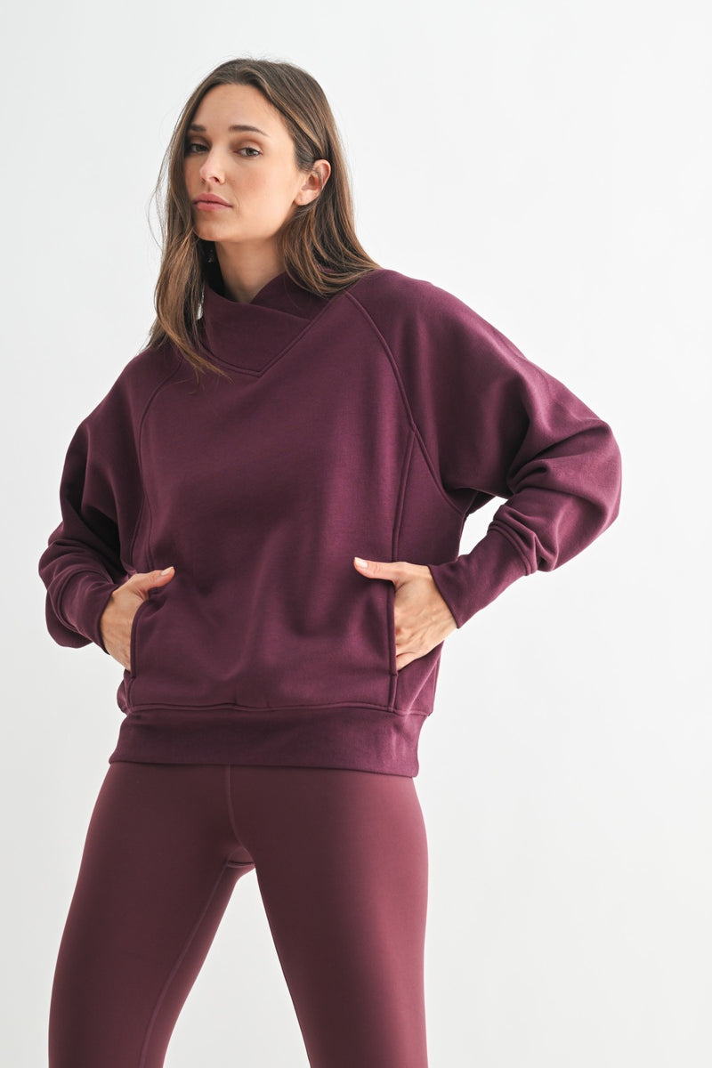 Harlow Mock Neck Pullover