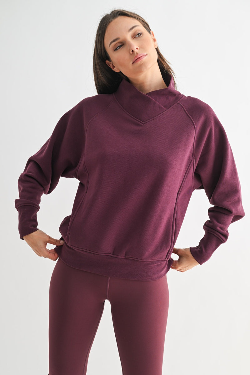 Harlow Mock Neck Pullover