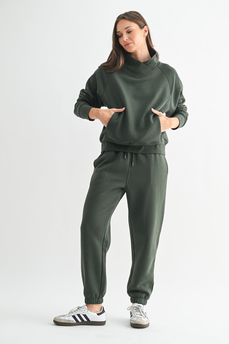 Harlow Mock Neck Pullover
