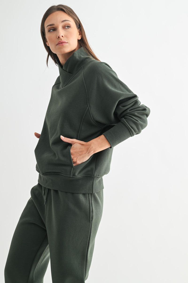 Harlow Mock Neck Pullover