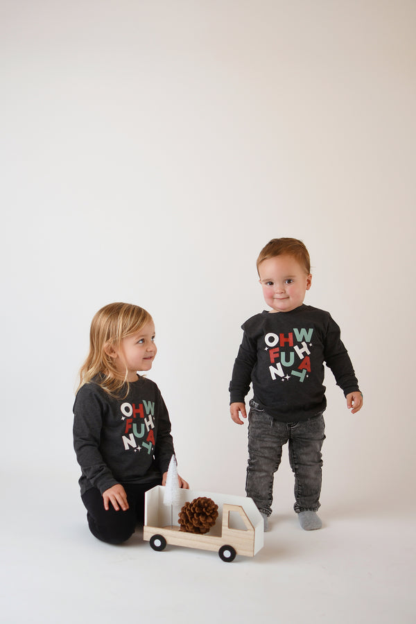 OH WHAT FUN - LONG SLEEVE KIDS' TEE