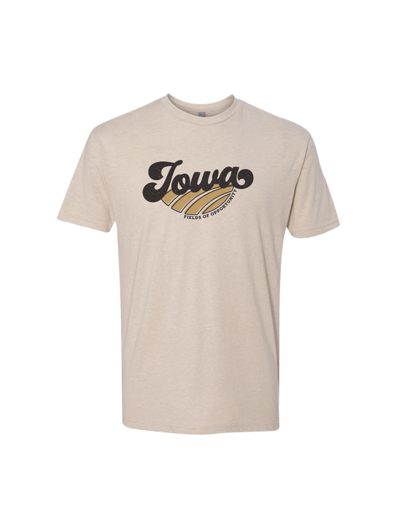 FIELDS OF OPPORTUNITY IOWA TEE IN CREAM