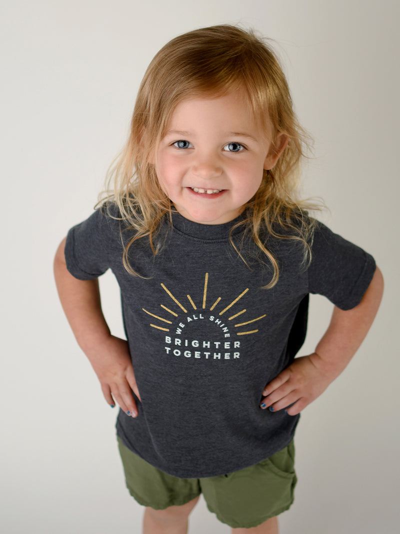 WE ALL SHINE BRIGHTER TOGETHER - KIDS' TEE