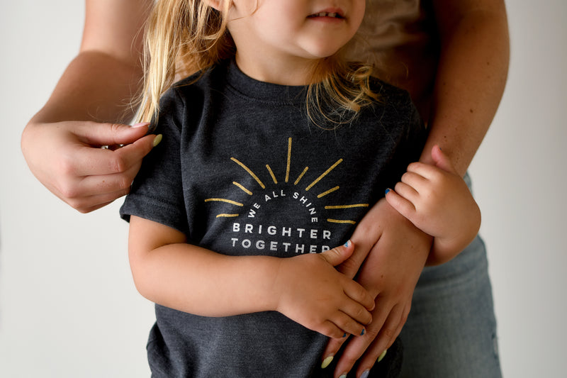 WE ALL SHINE BRIGHTER TOGETHER - KIDS' TEE